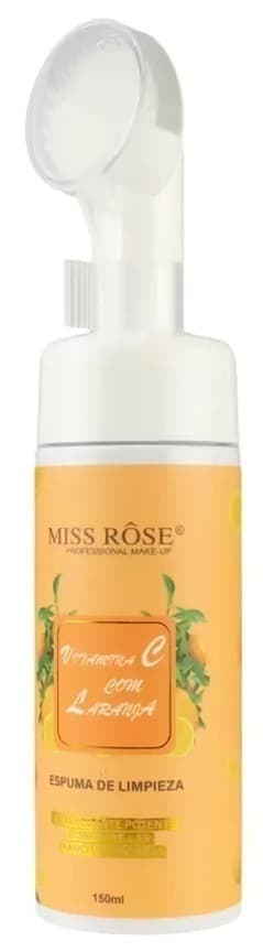 Miss Care Espuma de Limpeza Vitamina C/ Laranja - Miss Rose